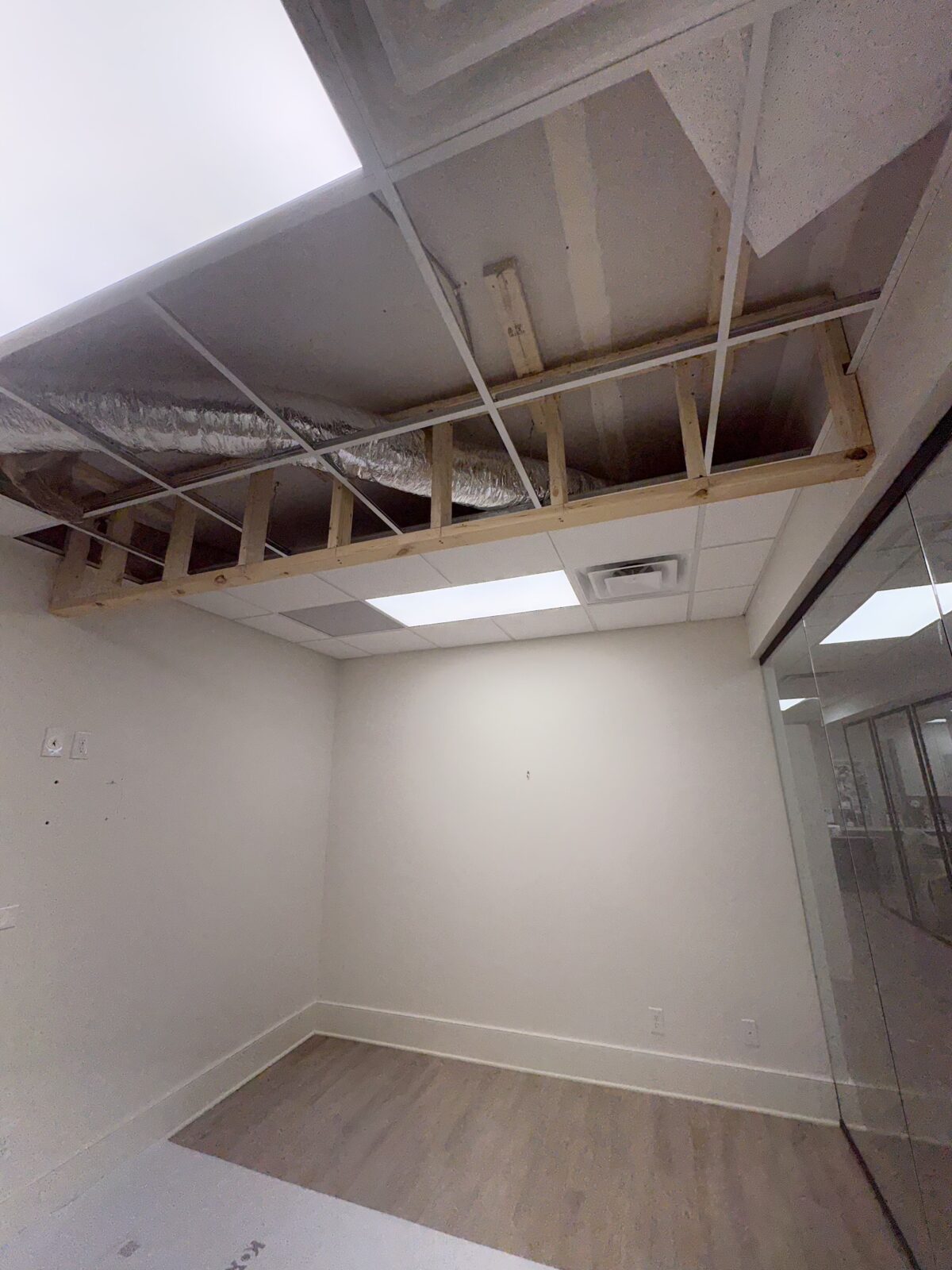 Suspended Ceiling Soffit Framing