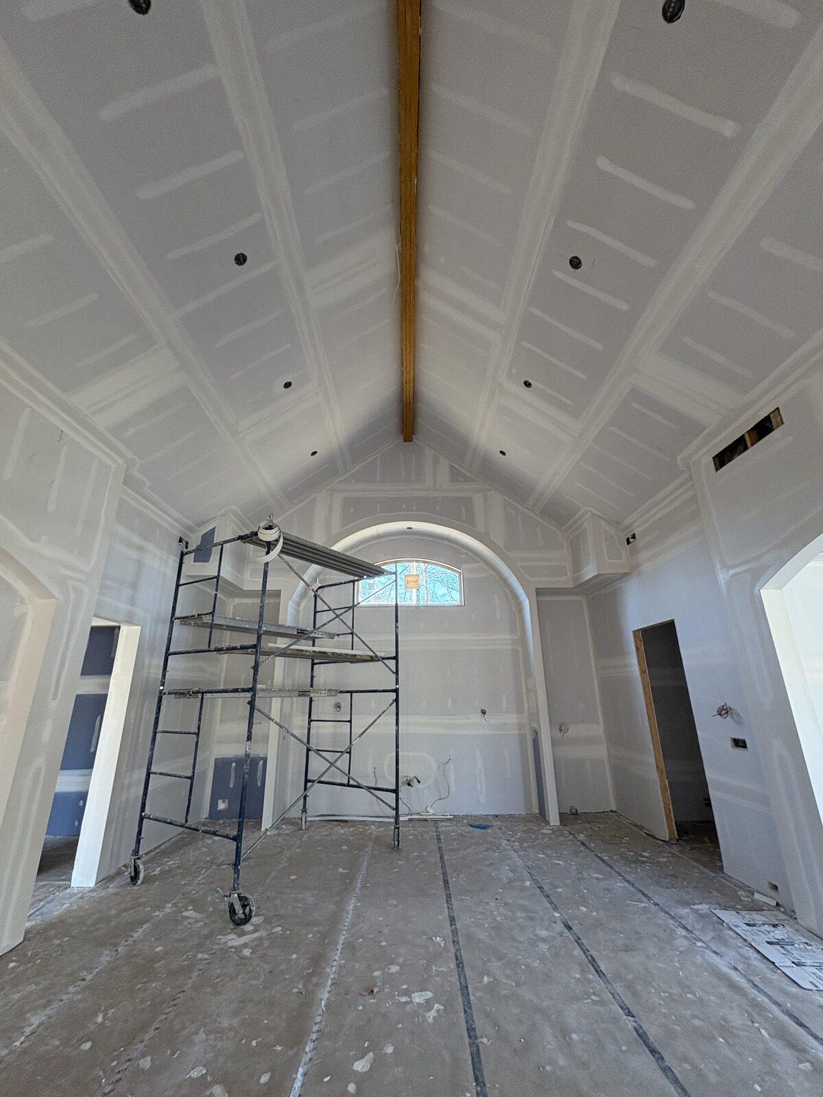 Vaulted Ceiling Drywall Finish