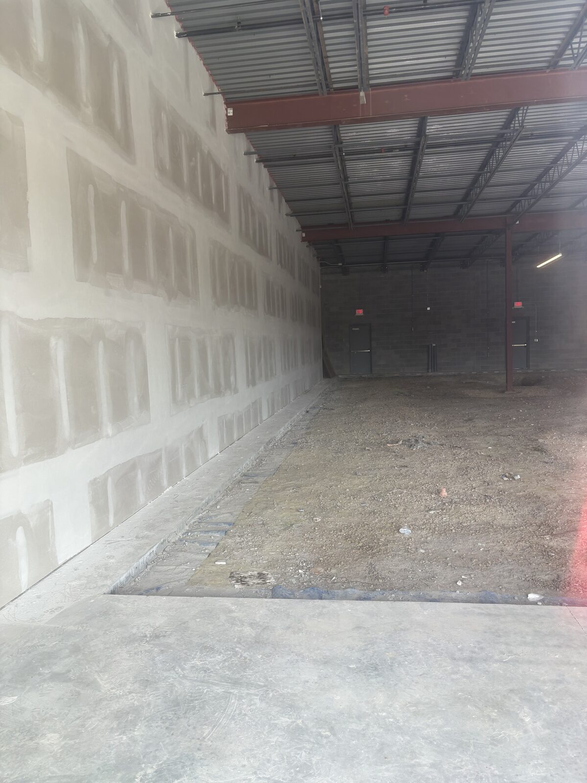 Commercial Block Wall Skim Coat